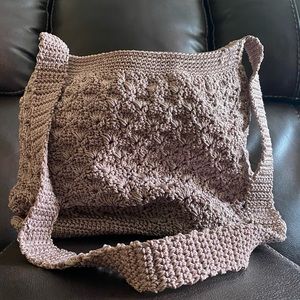 Hand-Knit Crossbody